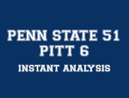 Instant Analysis – Penn State Beats Pitt 51-6